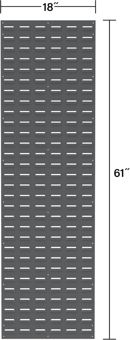 Akro-Mils 30118 Heavy Duty Wall Mount Garage Storage Steel Louvered Panel | - Image 3