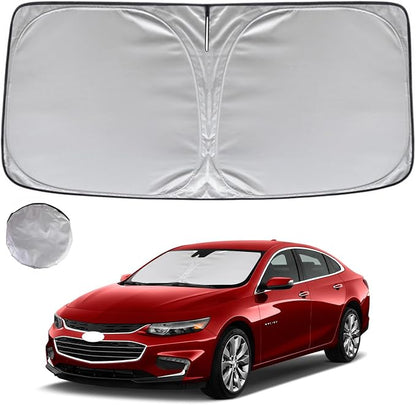 KAYZT Windshield Sun Shade for 2016-2025 Che-vrolet/Chevy Malibu Foldable by KAYZT