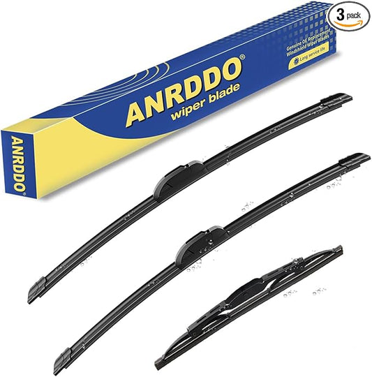3 wipers Replacement for 2018 2019 2020 2021 2022 2023 Chevy Chevrolet Traverse by ANRDDO
