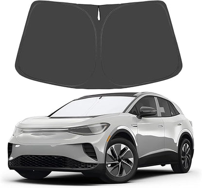 Proadsy for Volkswagen VW ID.4 2021-2025 Windshield Sun Shade 4-Layer Foldable by Proadsy