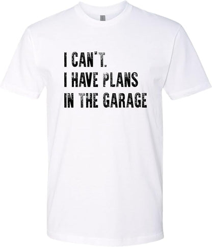 Go All Out Adult I Can't I Have Plans in The Garage Funny Dad Gift Deluxe Soft - Image 2