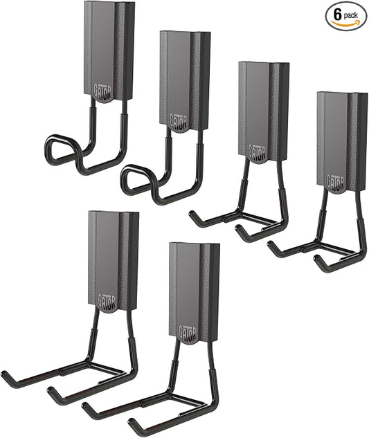 GATOR MAGNETICS Storage Hooks: 6-Pack, The Ultimate Workshop & Garage Storage by GatorMagnetics