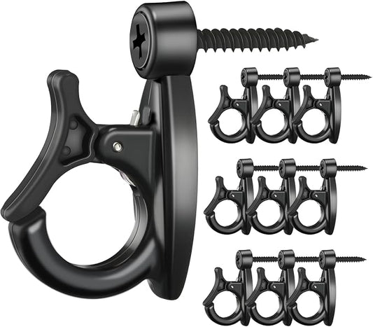 48 Pcs String Light Hooks, Screw in Hooks by Unknown