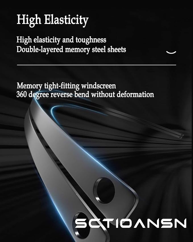 3 Wipers Set-26"+15" Front Windshield Wipers and 11" Rear Wiper Blade - Image 4