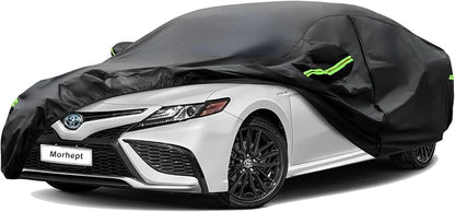 Car Cover Custom Fit for Toyota Camry, Waterproof All Weather Full Exterior by Morhept