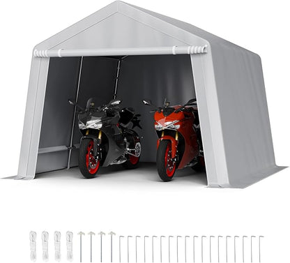 VEVOR Outdoor Storage Shed, 10 x 10 ft Portable Storage Tent by VEVOR