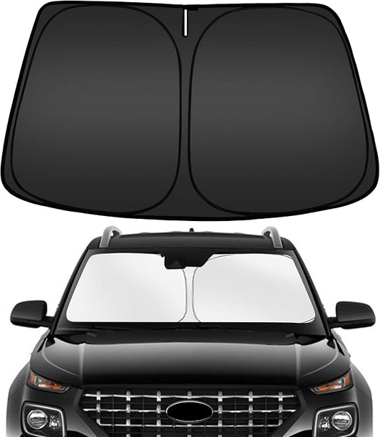 ARISMOTOR Windshield Sun Shade for Hy-undai Venue 2020-2025, Custom Fit by ARISMOTOR