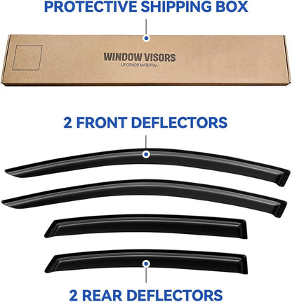 Window Visors Rain Guards Shield - Image 5