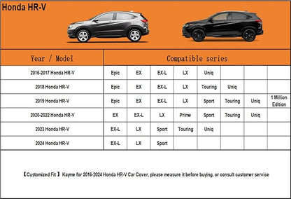 Kayme 6 Layers SUV Car Cover Custom Fit - Image 6
