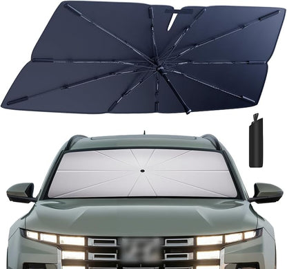 Windshield Sun Shade Umbrella: for Hyundai Santa-Cruz-2022-2025 by HIMUMOY