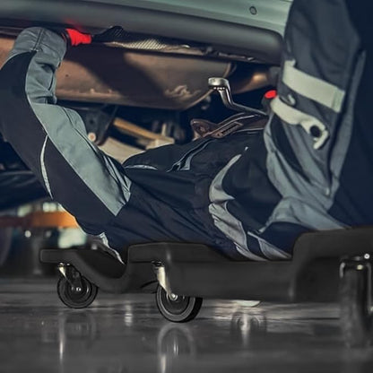 Magshion Rolling Garage with Padded Headrest, Shop Creeper 40" Mechanic Cart - Image 9
