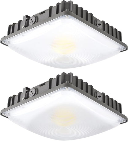 70W/45W/30W Power Selectable LED Canopy Garage Light by OstekLedLighting