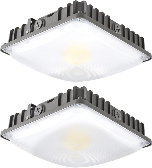 70W/45W/30W Power Selectable LED Canopy Garage Light by OstekLedLighting