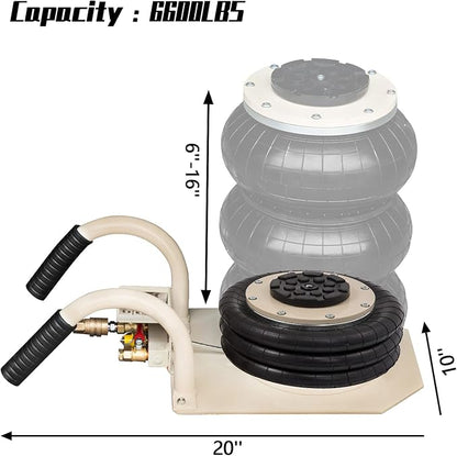 CXRCY 3 Ton Air Jack for Cars & Trucks - Image 5