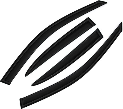 Smoke Sun/Rain Guards Wind Deflector Compatible - Image 2
