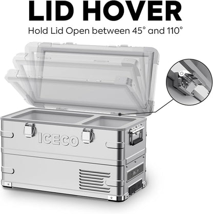 ICECO APL35 12 Volt Car Refrigerator, 37 Quart Light Duty Aluminum 12v Portable - Image 8