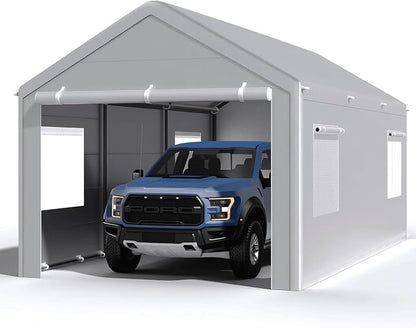 Carport 10x20 Ft, Heavy Duty Car Canopy by Morngardo