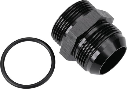 20AN Male Flare to 20AN ORB O-ring Boss Fuel Pump Rail Adapter Fitting Aluminum - Image 4