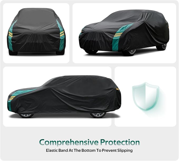 SUV Car Covers Waterproof All Weather, Universal Fit - Image 4