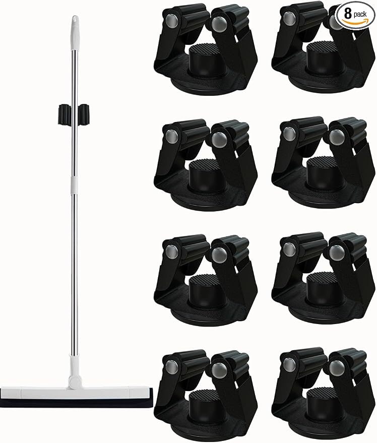 Magnetic Broom Holder Heavy Duty, Magnetic Broom and Mop Organizers by FYWZ