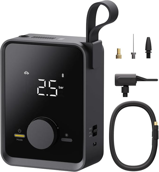 HOTO Tire Inflator Portable, Electric Air Pump Pro by HOTOTools
