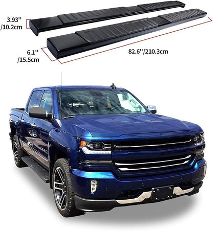 YITAMOTOR Running Boards 6 inches OE Style Aluminum Side Steps, Nerf Bars - Image 9