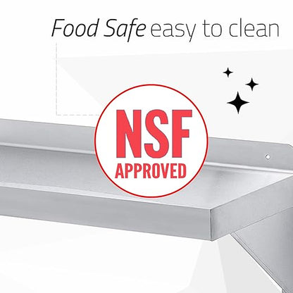 DuraSteel Stainless Steel Wall Shelf - Image 7