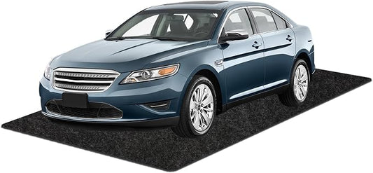 Non-Slip Garage Floor Mat for Under Car, Waterproof Backing, Protects Floor by HaleroStroe