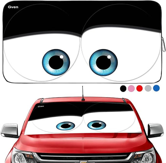Gven- The Original Car Eyes Windshield Sun Shade 2025 Windshield Cover by Gven
