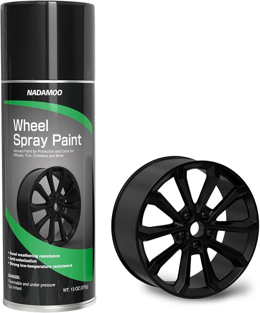 NADAMOO Aluminum Wheel Spray Paint, Car Rim Aerosol Paint by NADAMOO