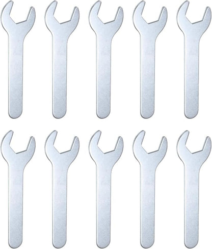 HARFINGTON 10pcs Small Wrench 20x126x2.8mm Metric U-Shaped Single Open Ended by HARFINGTON