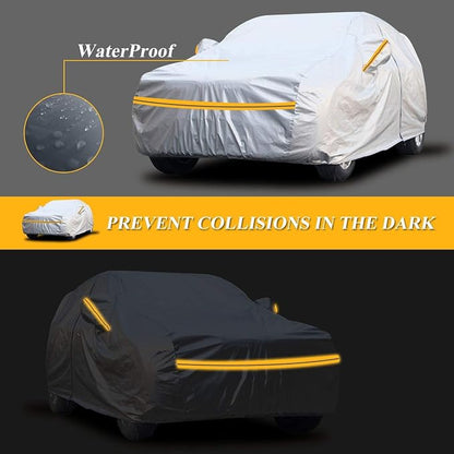 Autsop SUV Car Cover Waterproof All Weather, 12-Layer Car Covers - Image 5