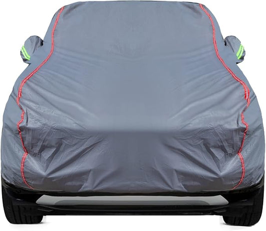 Breathable New Material, Waterproof Car Cover, Locks and Zipper Doors, by QUYDDC