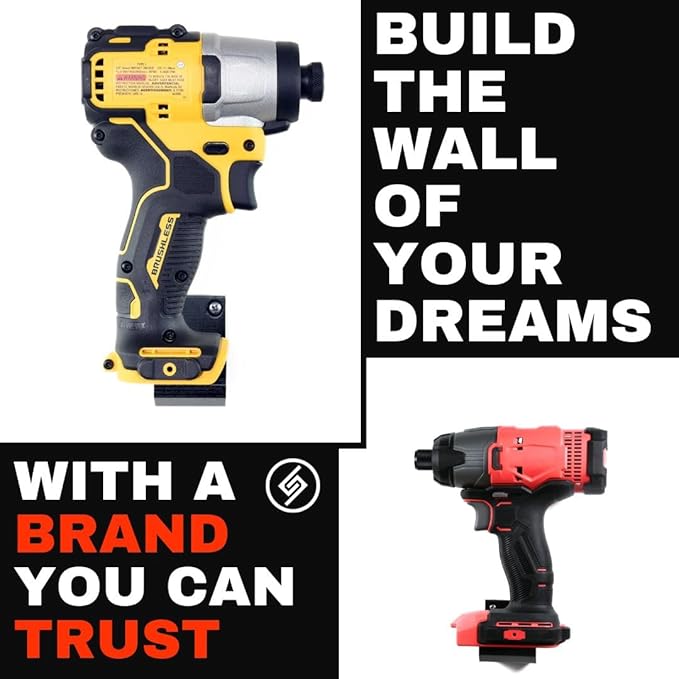 Spartan Mounts for Snap-On 14V Tool | Wall Display Hook Holder | Power Tool - Image 9