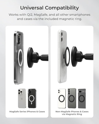 iOttie iTap 3 Magnetic Air Vent Car Mount Phone Holder - Image 4