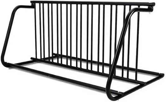 Commercial Floor Bike Rack Stand-10 Bike Rack, Dual Slot Size and Dual-Side by TROPOW