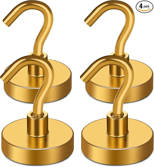 MIKEDE Magnetic Hooks, 80LB Heavy Duty Magnets by MIKEDE