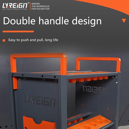 BT50 CNC Tool Holder Transfer Cart, Mobile CNC Tool Storage Cart - Image 5