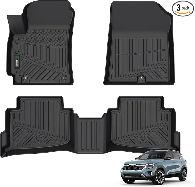 ANBINGO® Floor Mats Custom for 2021-2024 2025 2026 Seltos S FWD & AWD | LX AWD by ANBINGO
