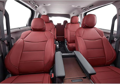 EKR Sienna Seat Covers for 2021-2025 Toyota Sienna XLE, 7 Seats, 2nd Row - Image 6