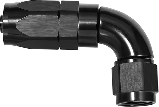 EVIL ENERGY 10AN 90 Degree One Piece Full Flow Hose End Fitting Swivel by EVILENERGY