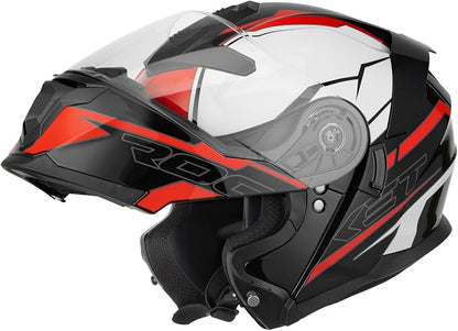Modular Motorcycle Helmets Full Face Flip up Street Bike Motorcycle Helmet - Image 9