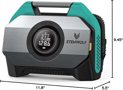 ETENWOLF VORTEX S6 Tire Inflator Portable Air Compressor - Image 10