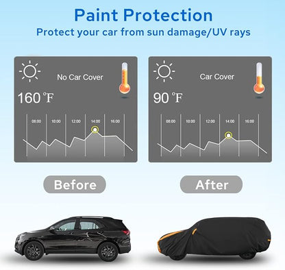 Avecrew SUV Car Cover Waterproof All Weather - Image 4