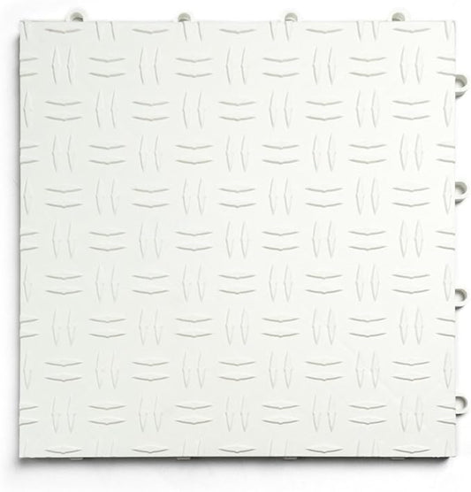 GarageTrac Diamond, Durable Interlocking Modular Garage Flooring Tile by BigFloors