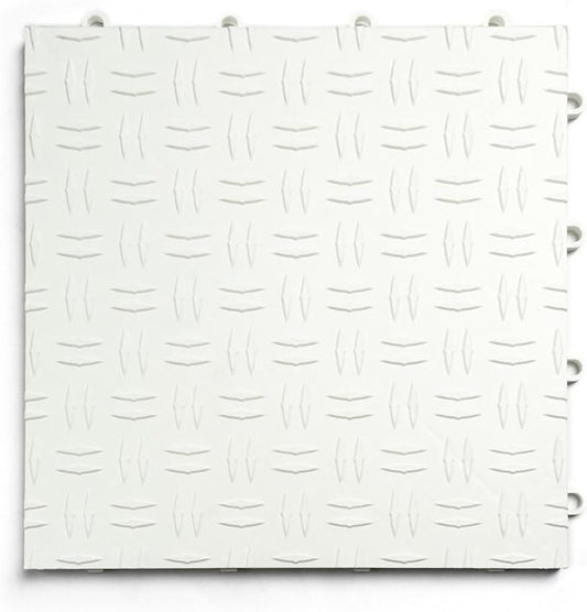 Big Floors GarageTrac Diamond, Interlocking Non-Slip Garage Flooring Tile by BigFloors