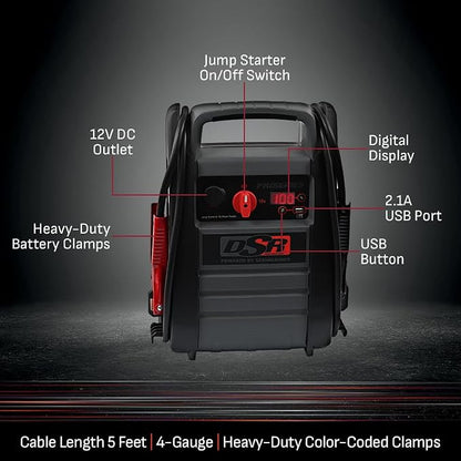 Schumacher Electric DSR ProSeries Car Battery Jump Starter - Image 5