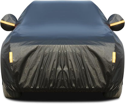 Tecoom Car Cover Waterproof All Weather, 3 Layers Car Covers by Tecoom