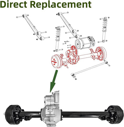 1027717-01 102771701 Rear Axle Assembly - Image 6