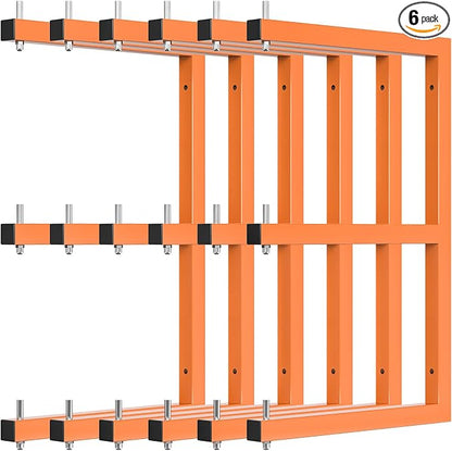 Lumber Rack Wall-Mounted Lumber Storage Rack, Heavy Duty Wood Storage Racks by Riciakik